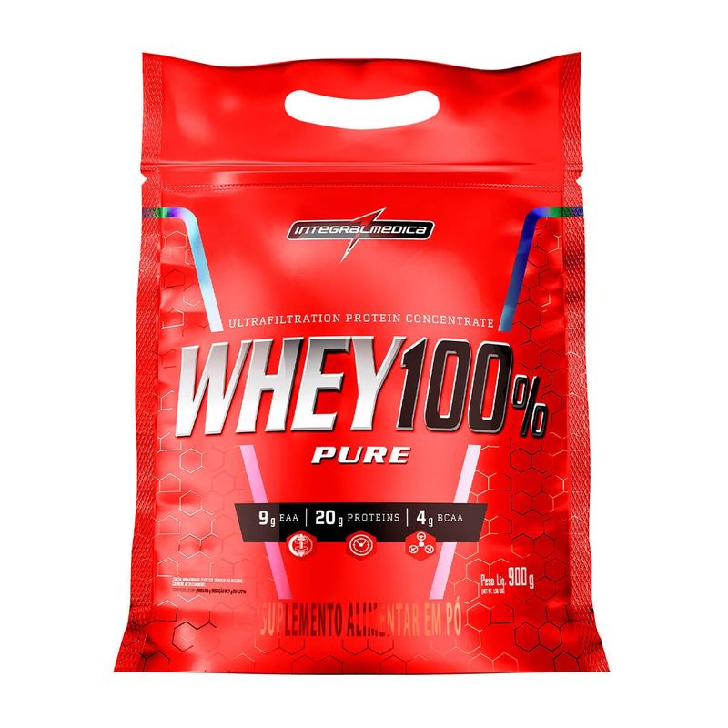 INTEGRALMEDICA - Whey 100% Pure, Whey Protein (2 Lb) - Original - CHOCOLATE