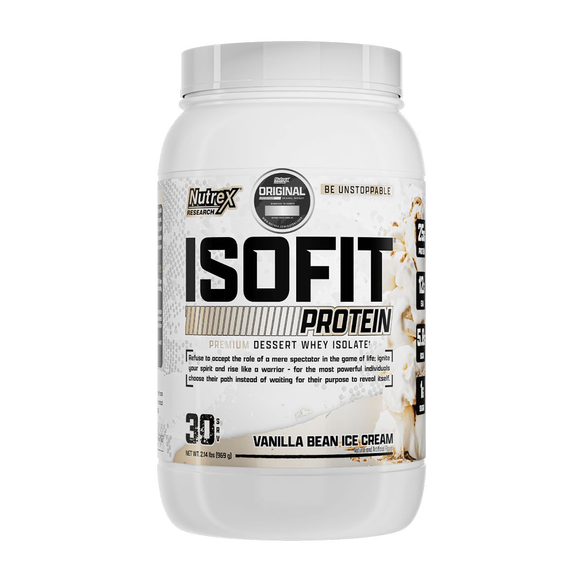 NUTREX RESEARCH - Isofit 2,1 lb vainilla cream