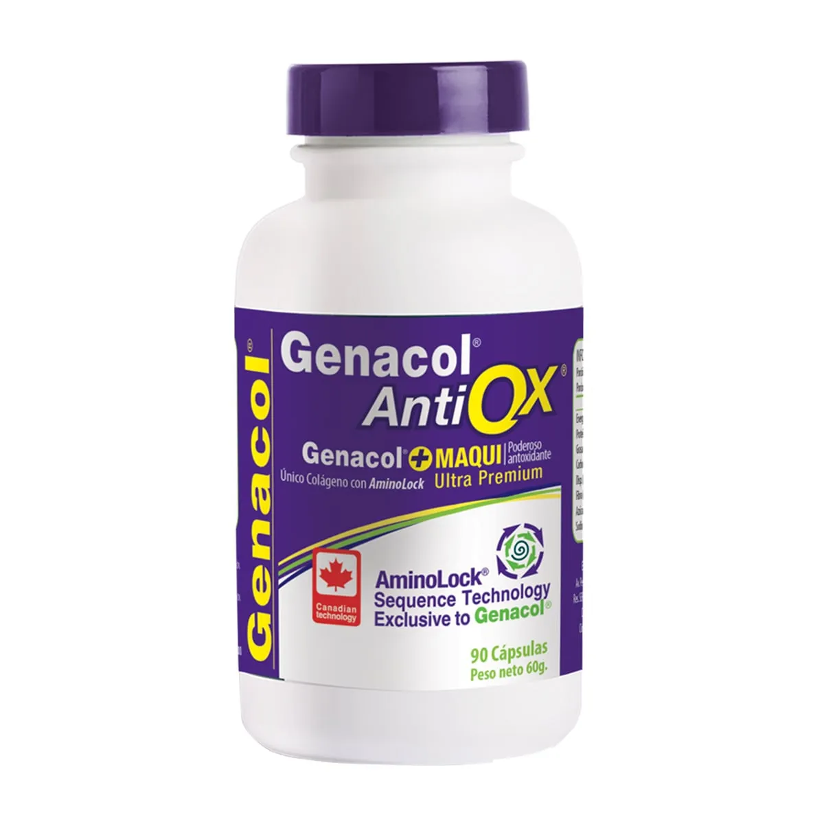 NEWSCIENCE - Genacol Antiox, Colágeno (90 caps) - Colageno hidrolizado
