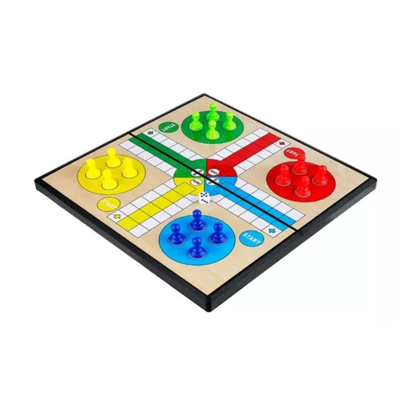 GENERICO - Ludo Magnetico Juego Mesa Clásico Educativo Tablero