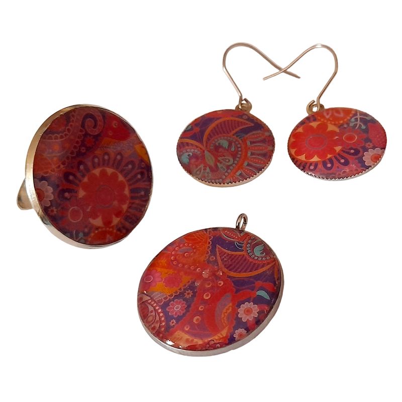 CATHALIFAUDJOYAS - Conjunto diseño resina cathalifaudjoyas