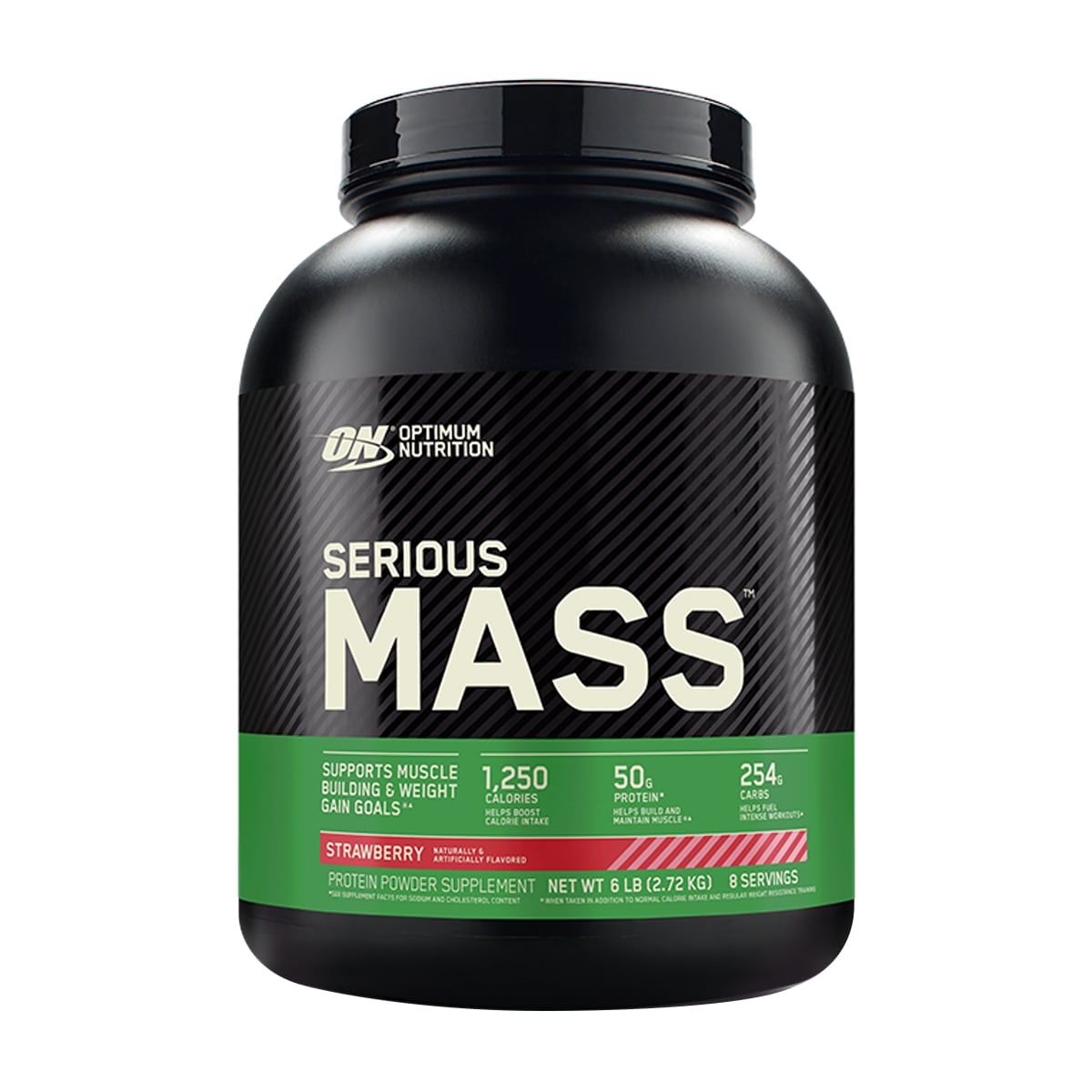 OPTIMUN NUTRITION - Serious Mass, Ganador de peso (6 Lb) - Original - FRUTILLA
