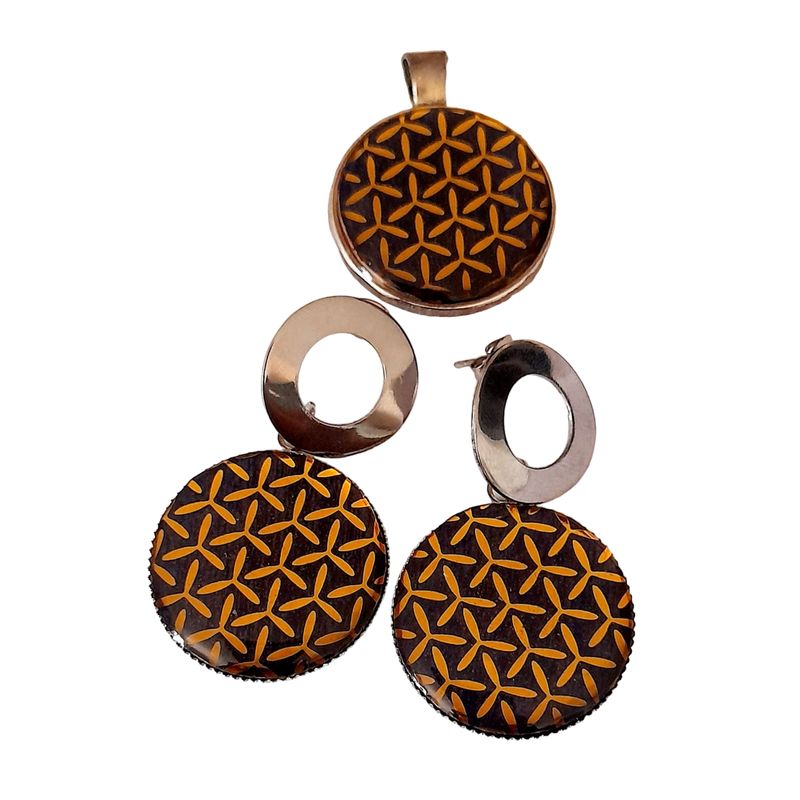 CATHALIFAUDJOYAS - Conjunto diseño resina cathalifaudjoyas