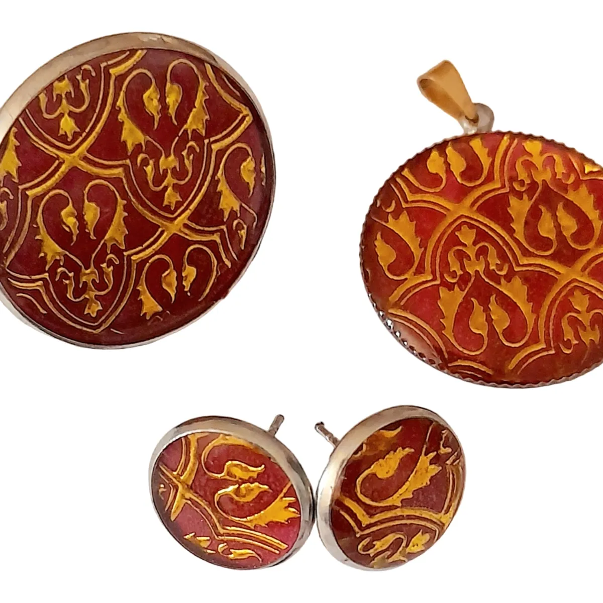 CATHALIFAUDJOYAS - Conjunto diseño resina cathalifaudjoyas