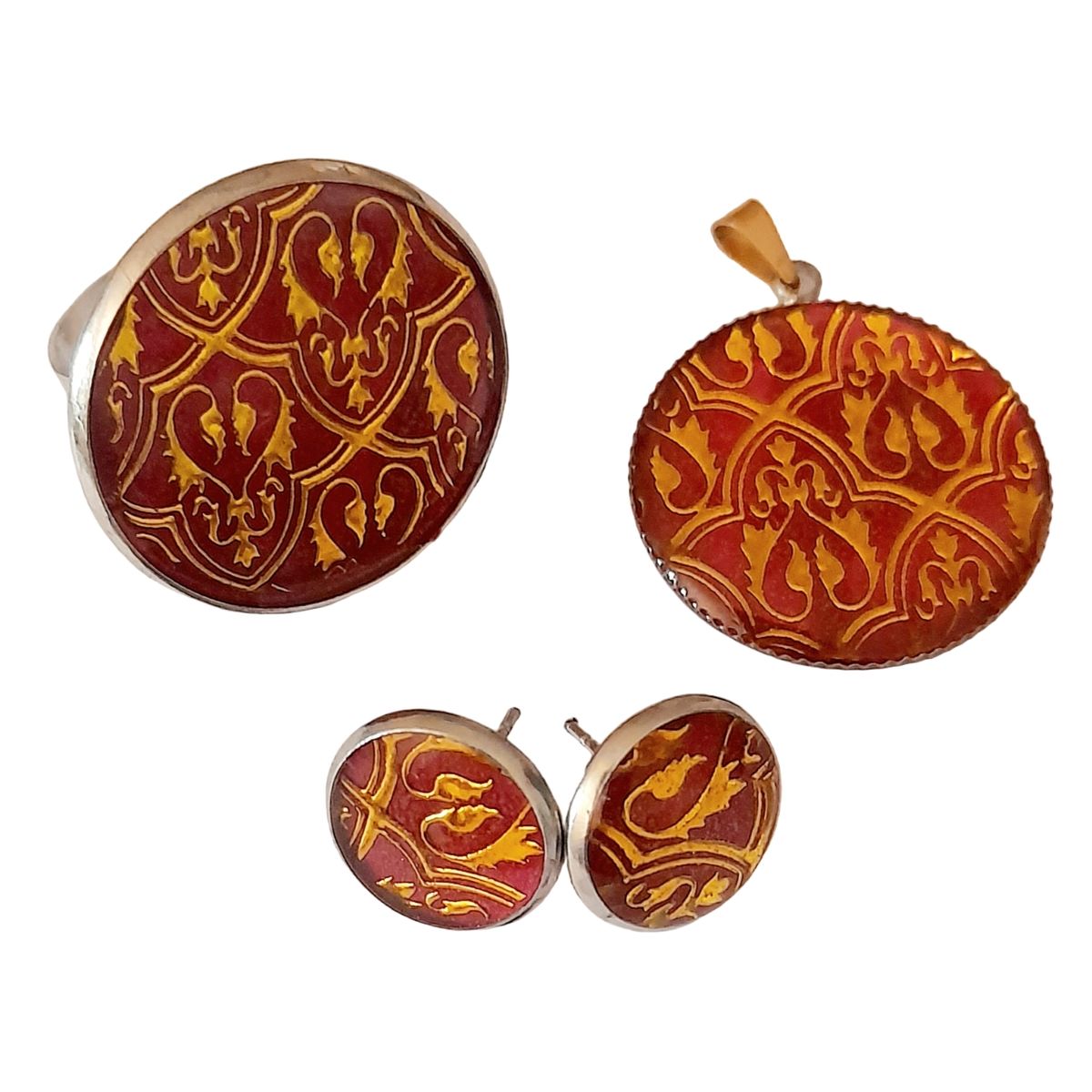 CATHALIFAUDJOYAS - Conjunto diseño resina cathalifaudjoyas