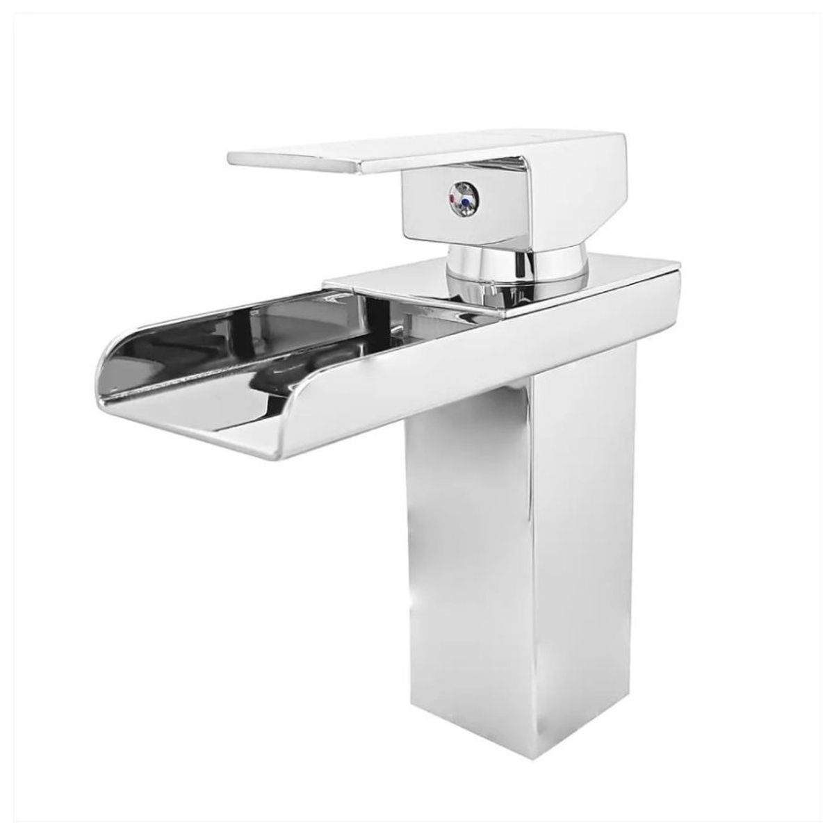GENERICO - Grifo De Lavabo Baño Efecto Cascada Grifo Antisalpicaduras