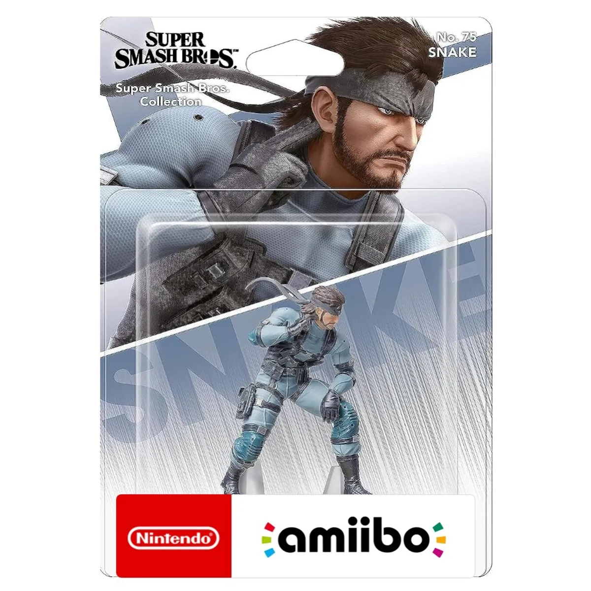 NINTENDO - Amiibo Snake Metal Gear Super Smash Bros
