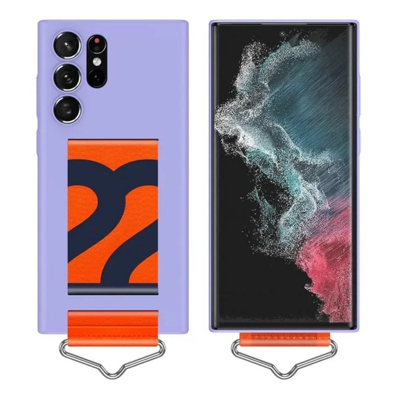 GENERICO - Funda Protectora Delgada Elegante  Para S22 Morado