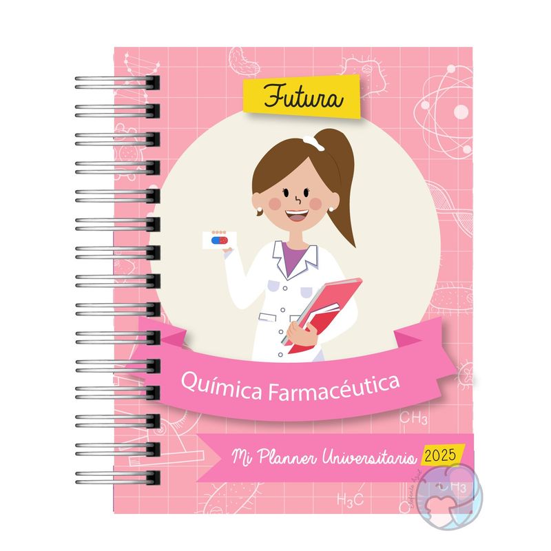 ELEFANTE AZULL - Planner Universitario Química y Farmacia 2025
