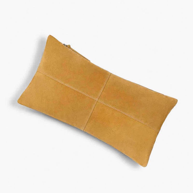 CALMA HOUSE - Funda Cojin Hamza 30x60 Mostaza Calma House
