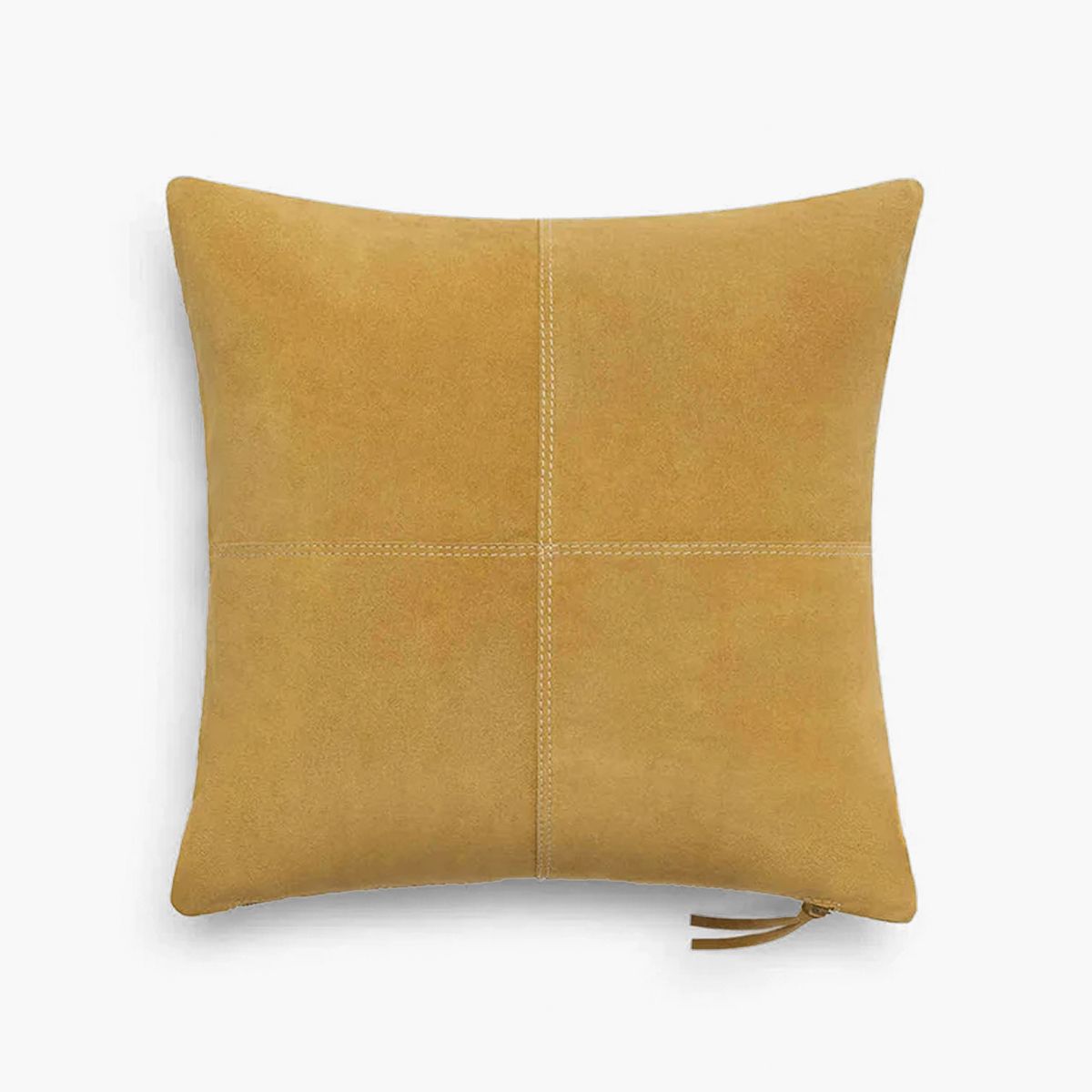 CALMA HOUSE - Funda Cojín Hamza 45x45 Mostaza Calma House