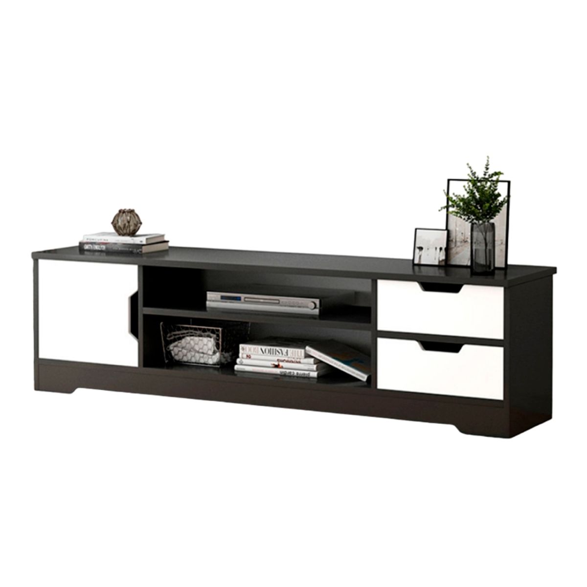 GENERICO - Rack de TV o Buffet Simply Black & White