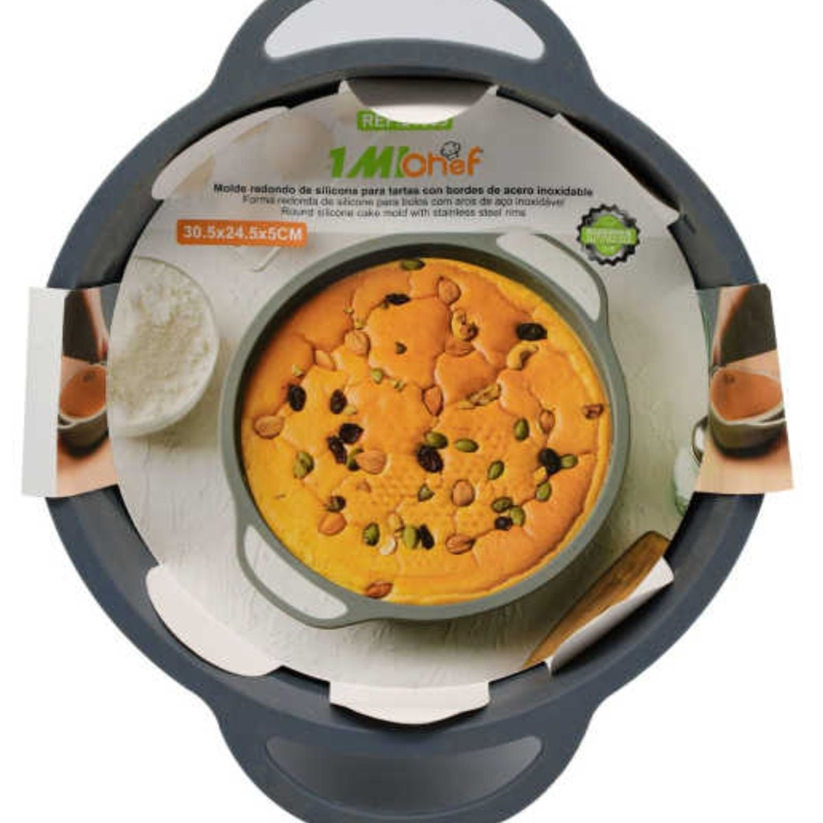 OEM - Molde Redondo De Silicona Para Repostería