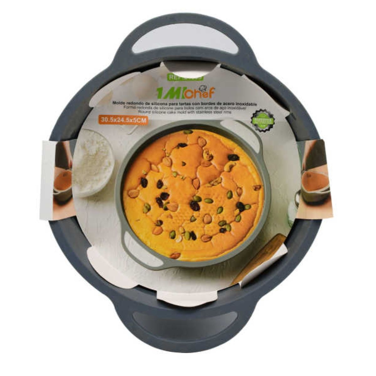 OEM - Molde Redondo De Silicona Para Repostería