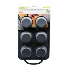 OEM - Molde De Silicona 6 Cavidades Redondo
