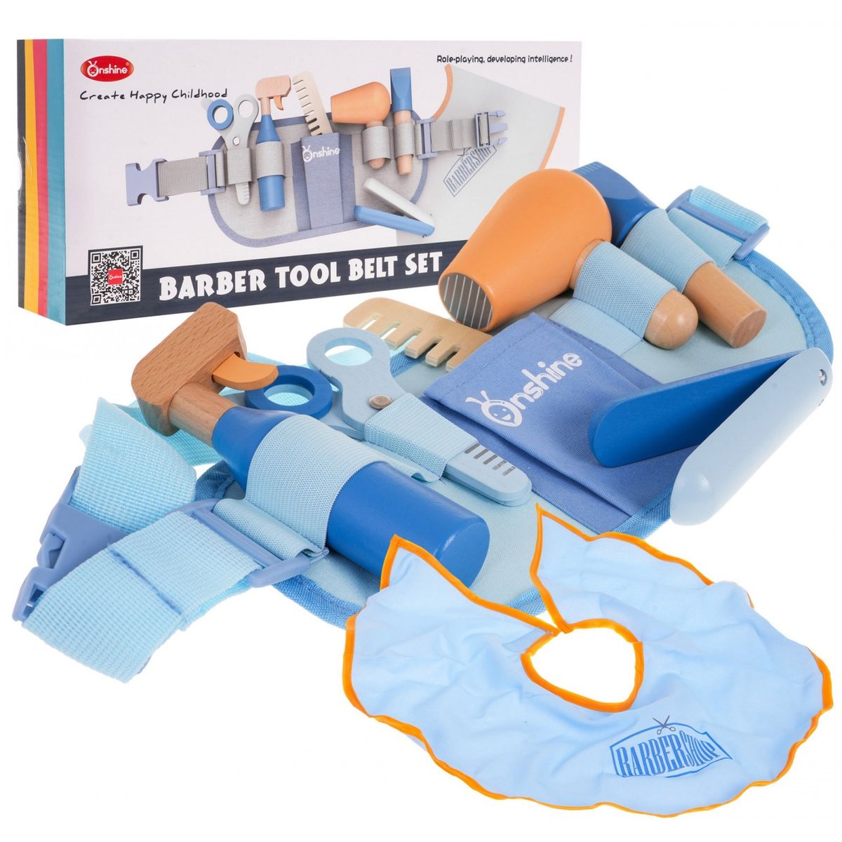 ONSHINE - CINTURÓN DE PELUQUERIA BARBERIA DIDACTICO