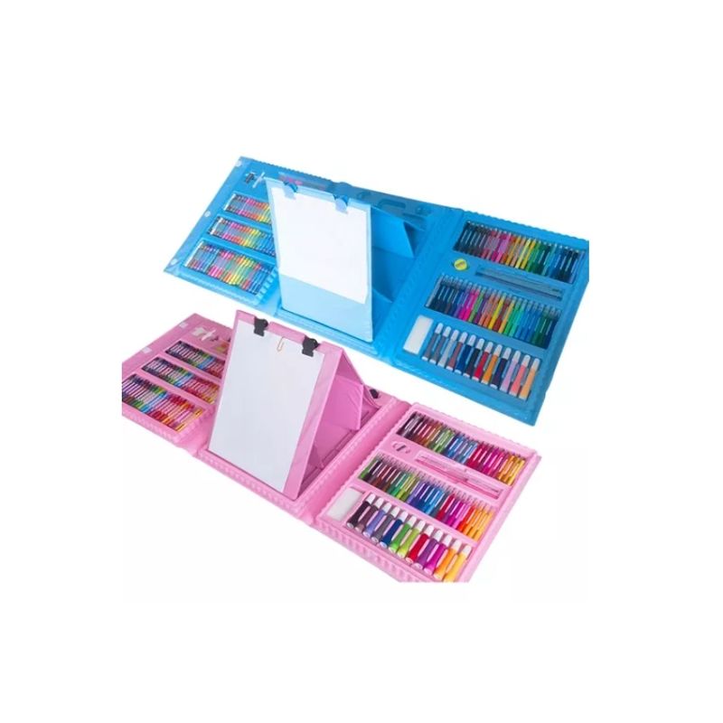 GENERICO - Kit 208 Piezas Lapices De Colores Arte Profesional Dibujo