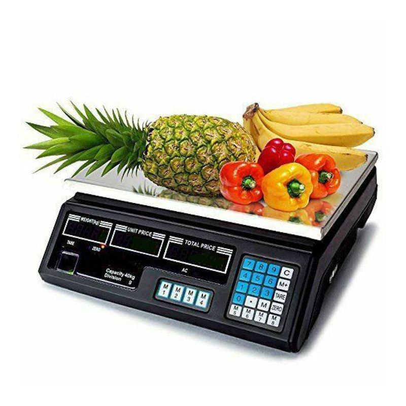 GENERICO - Balanza Pesa 40kg Electrónica Digital Almacén Negocio