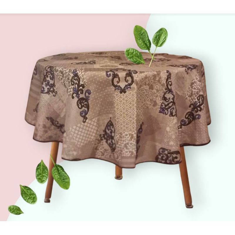 GENERICO - Mantel Redondo para Mesa Comedor - Diámetro 140 Cm. Sutil