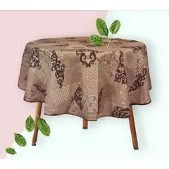 GENERICO - Mantel Redondo para Mesa Comedor - Diámetro 140 Cm. Sutil