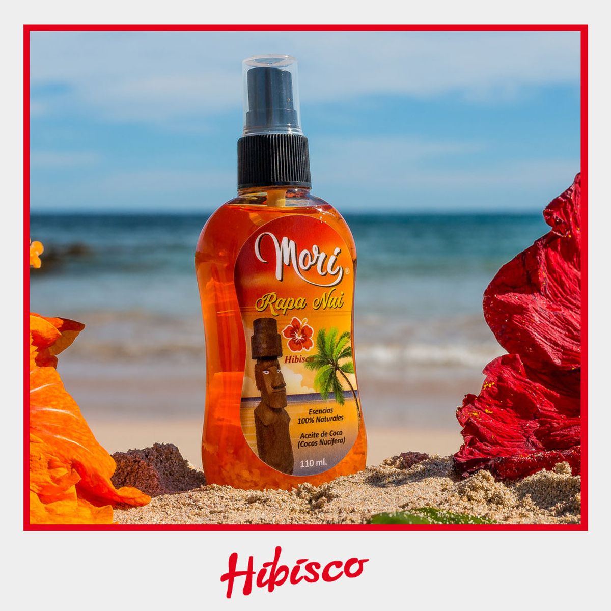 GENERICO - Aceite De Coco con Hibisco Mori Rapa Nui 110 ml