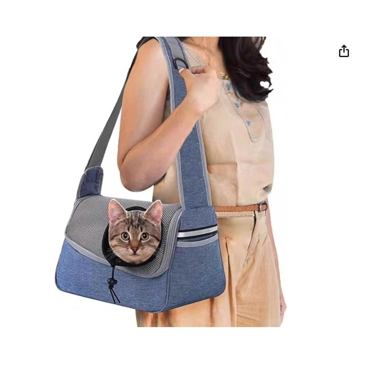 GENERICO - Bolsa De Transporte Portátil Para Mascotas