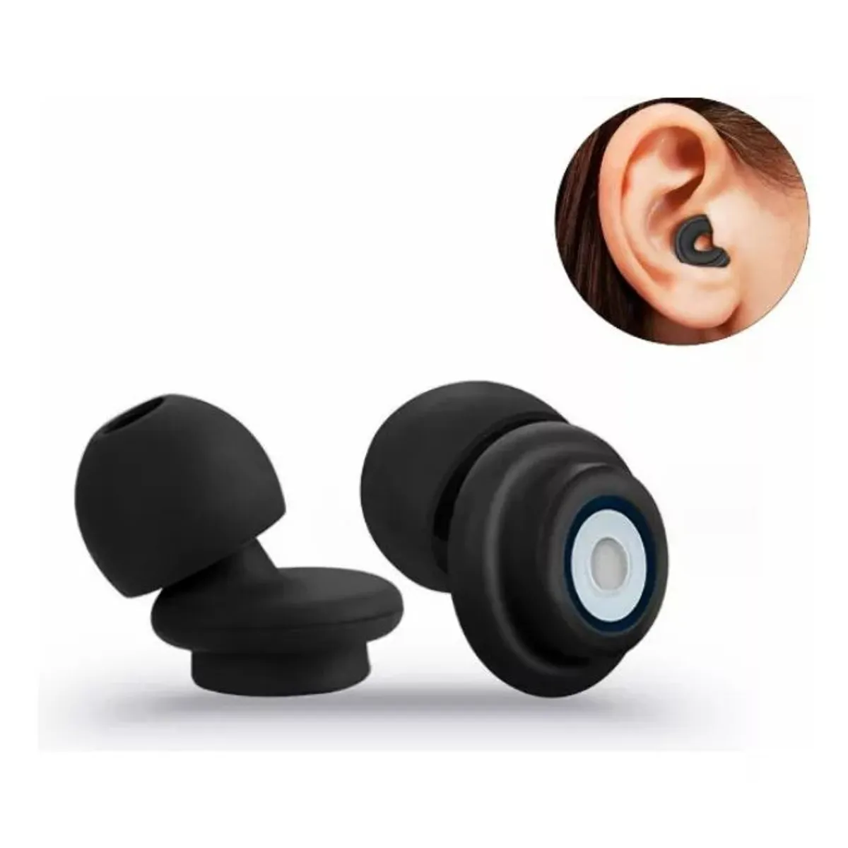 KUANGYE - Tapones Reutilizables Con Aislamiento Acústico De 30 Db