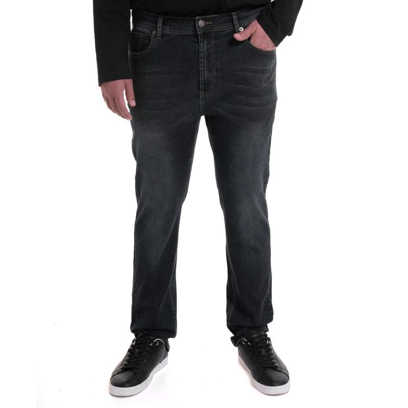 TRUVAL - Jeans Basico Spandex Oliva Oscuro TRUVAL