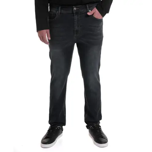 TRUVAL - Jeans Basico Spandex Oliva Oscuro
