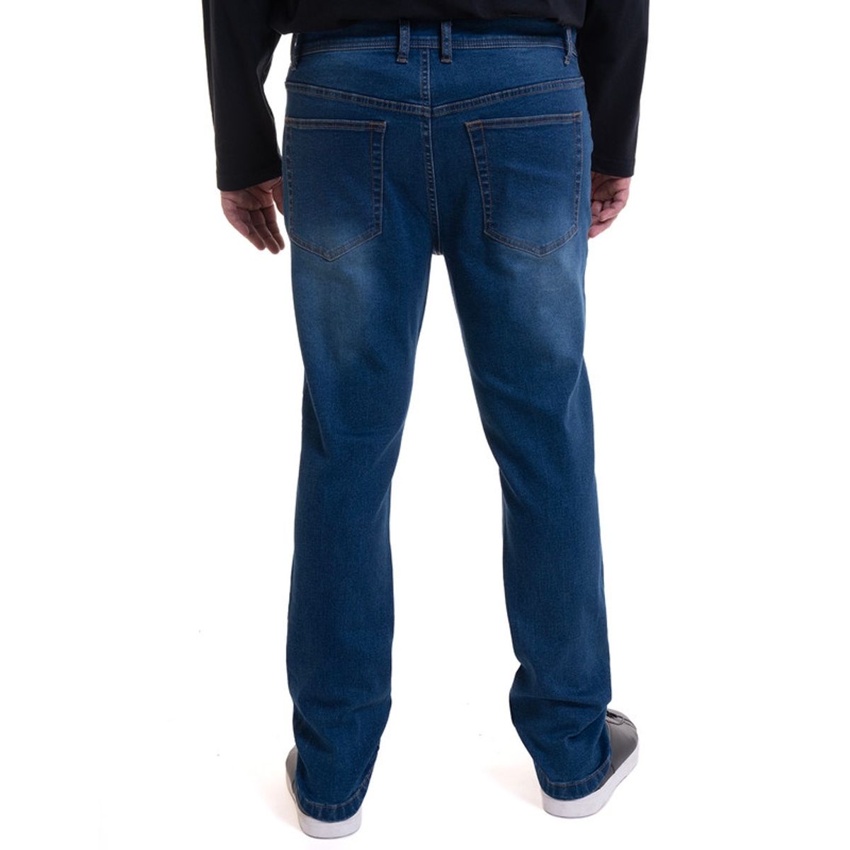 TRUVAL - Jeans Basico Spandex Negro TRUVAL