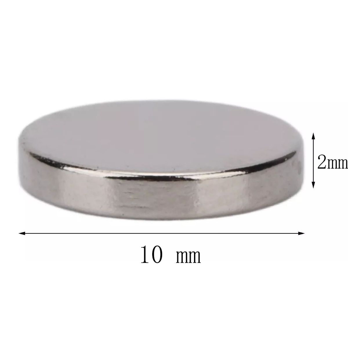 KUANGYE - Imanes Neodimio 150 Unidades De 10 X 2mm