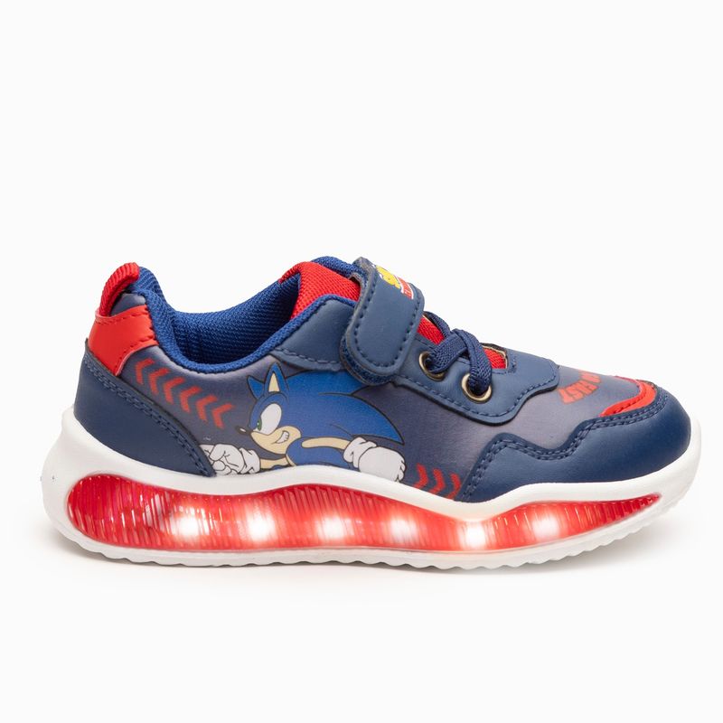 SONIC - Zapatilla Con Luces Niño Estrella Azul Sonic