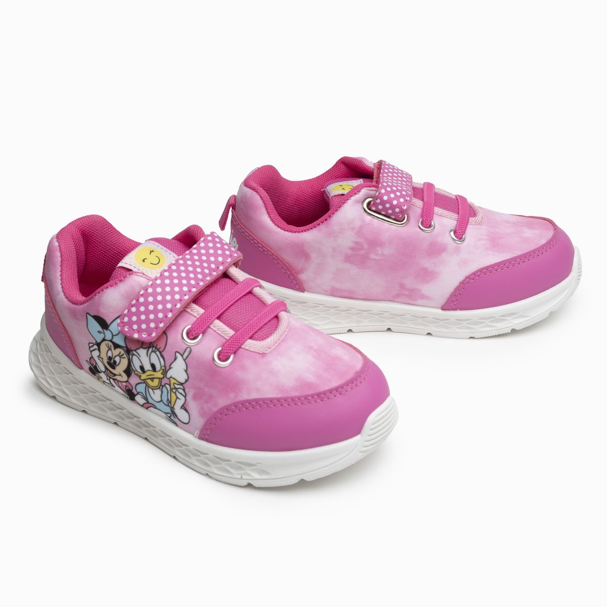 DISNEY - Zapatillas Urbana Niña Daisy y Minnie Fucsia Disney