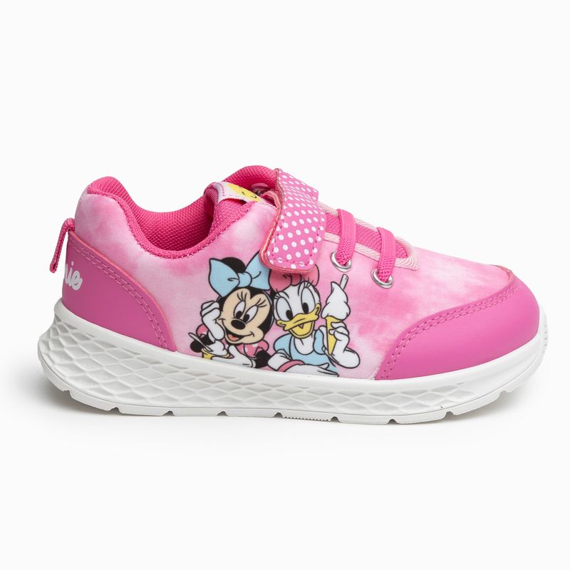 DISNEY - Zapatilla Urbana Niña Daisy y Minnie Fucsia Disney