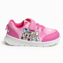 DISNEY - Zapatilla Urbana Niña Daisy y Minnie Fucsia