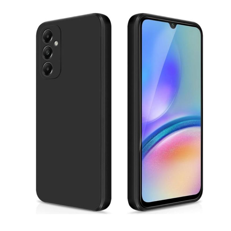 GENERICO - Carcasa Silicona Color Para Samsung Galaxy A05s - Negro