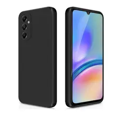 GENERICO - Carcasa Silicona Color Para Samsung Galaxy A05s - Negro