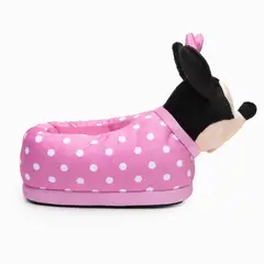 DISNEY - Pantufla 3D Niña Rosada Minnie