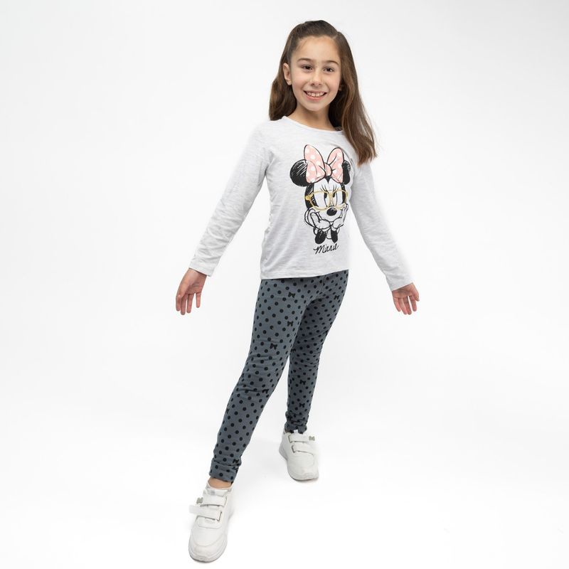 DISNEY - Conjunto Niña Anteojos Minnie Gris Disney