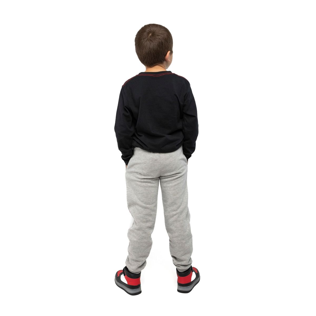 DISNEY - Pantalon de Buzo Niño Mickey Gris Disney