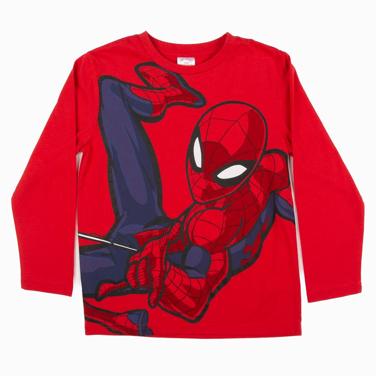 MARVEL - Polera Manga Larga Niño Spiderman Rojo Marvel