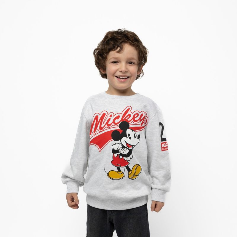 DISNEY - Poleron Niño 1928 Mickey Gris Disney