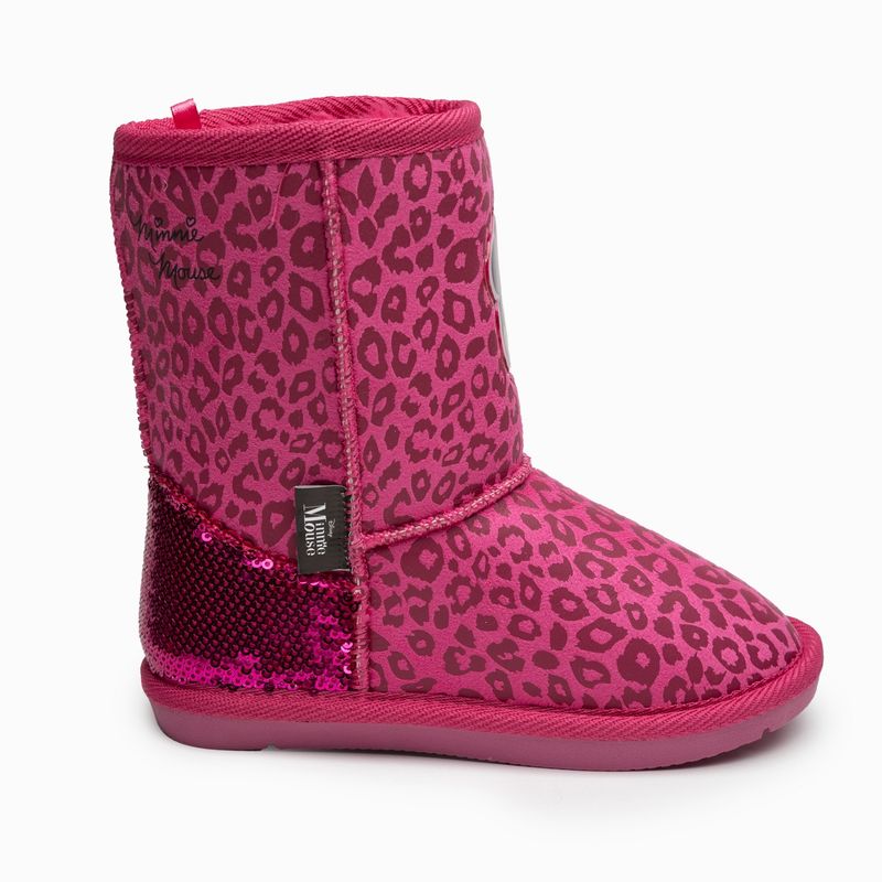 DISNEY - Bota Chiporro Niña Animal Print Minnie Fucsia Disney
