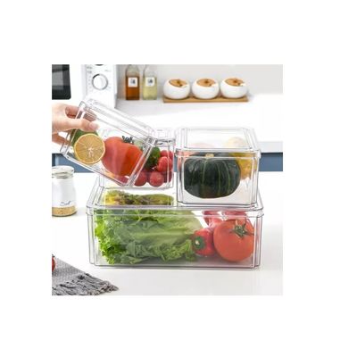 Imagen 2 del producto Organizador Refrigerador Cocina Set 7 Contenedores Con Tapa