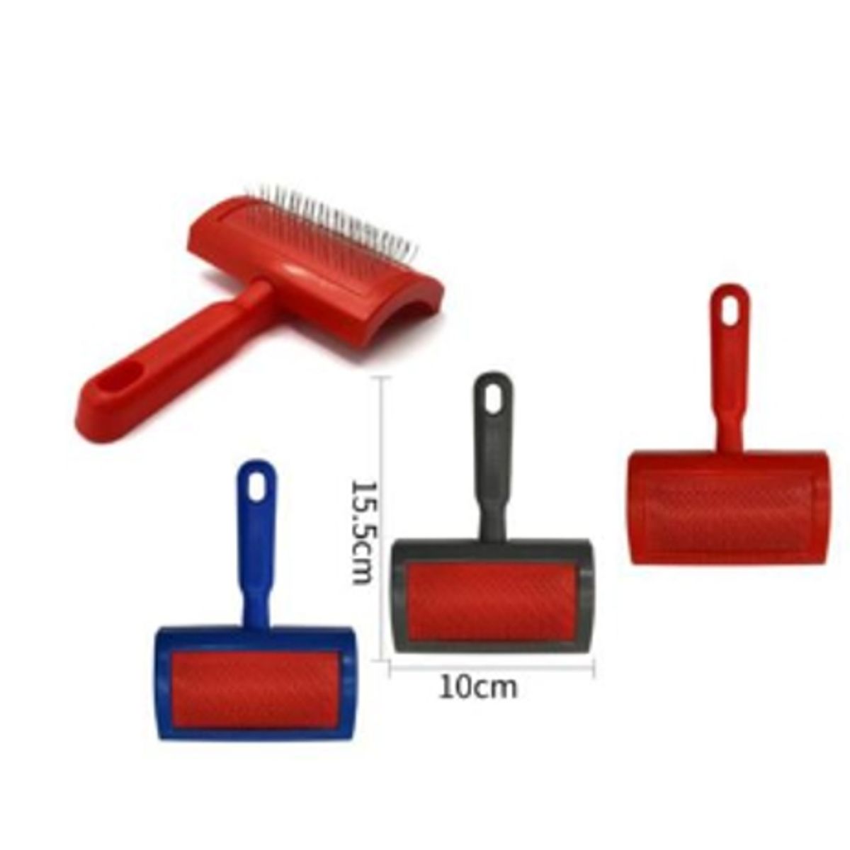 GENERICO - Peine Cepillo Metalico Para Mascotas Cuidado 15cm