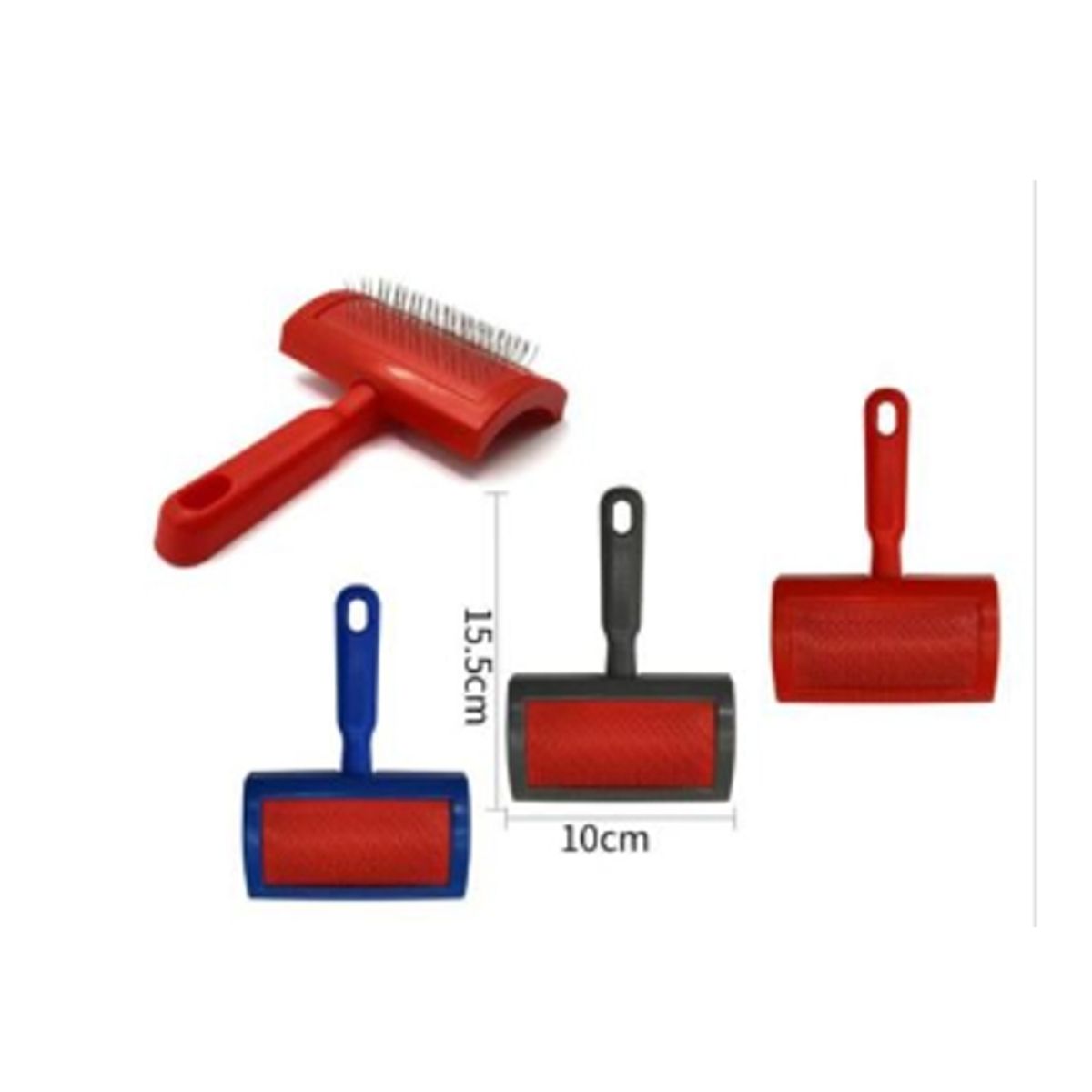 GENERICO - Peine Cepillo Metalico Para Mascotas Cuidado 15cm