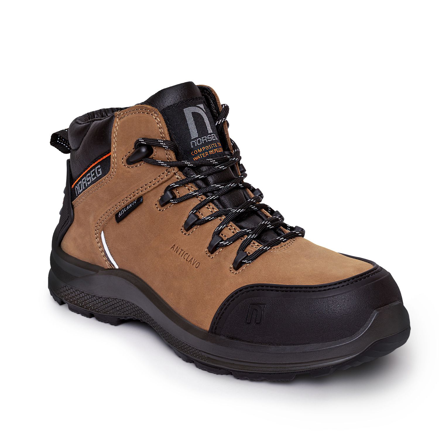 NORSEG Zapato de Seguridad NS 592 LION Café Hombre NORSEG