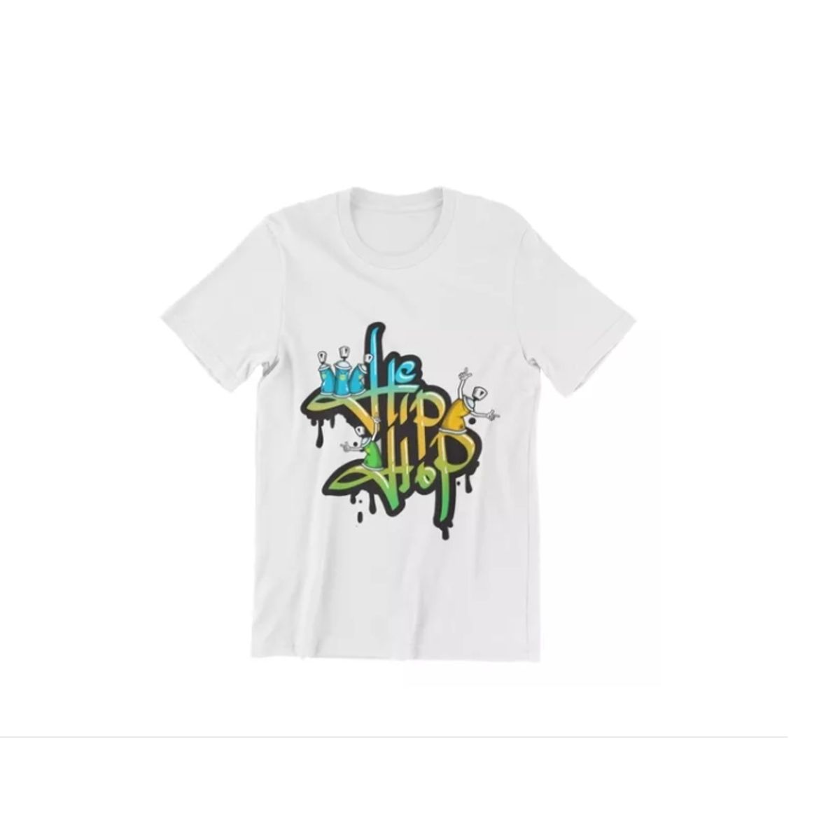 GENERICO - Polera Unisex Graffiti Urbano Hip Hop Estampado Algodon