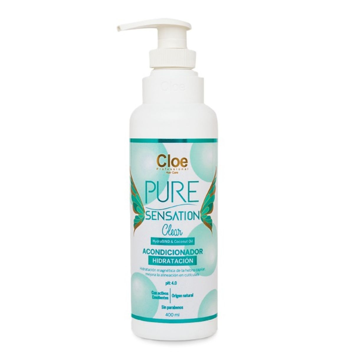 CLOE - Acondicionador Cloe Sensation Clear 400ml Limpieza Profunda