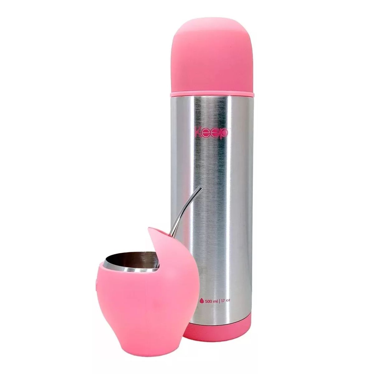 GENERICO - Keep Set Termo Bala 500 Ml + Mate 230 Ml C/bombilla